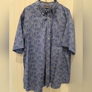 Daniel Cremieux Blue Paisley Shirt